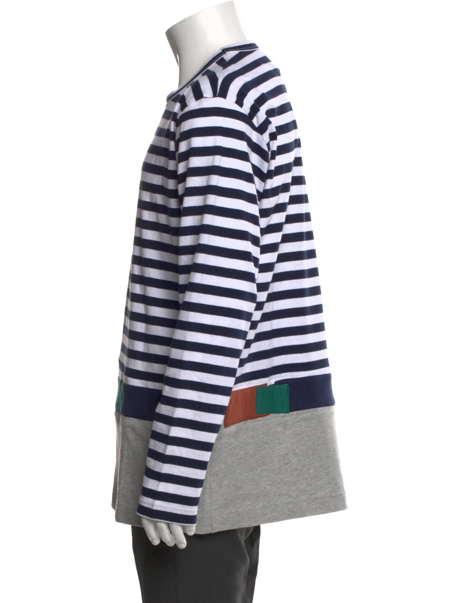 Comme des Garçons SHIRT Striped Crew Neck T-Shirt w/ Tags