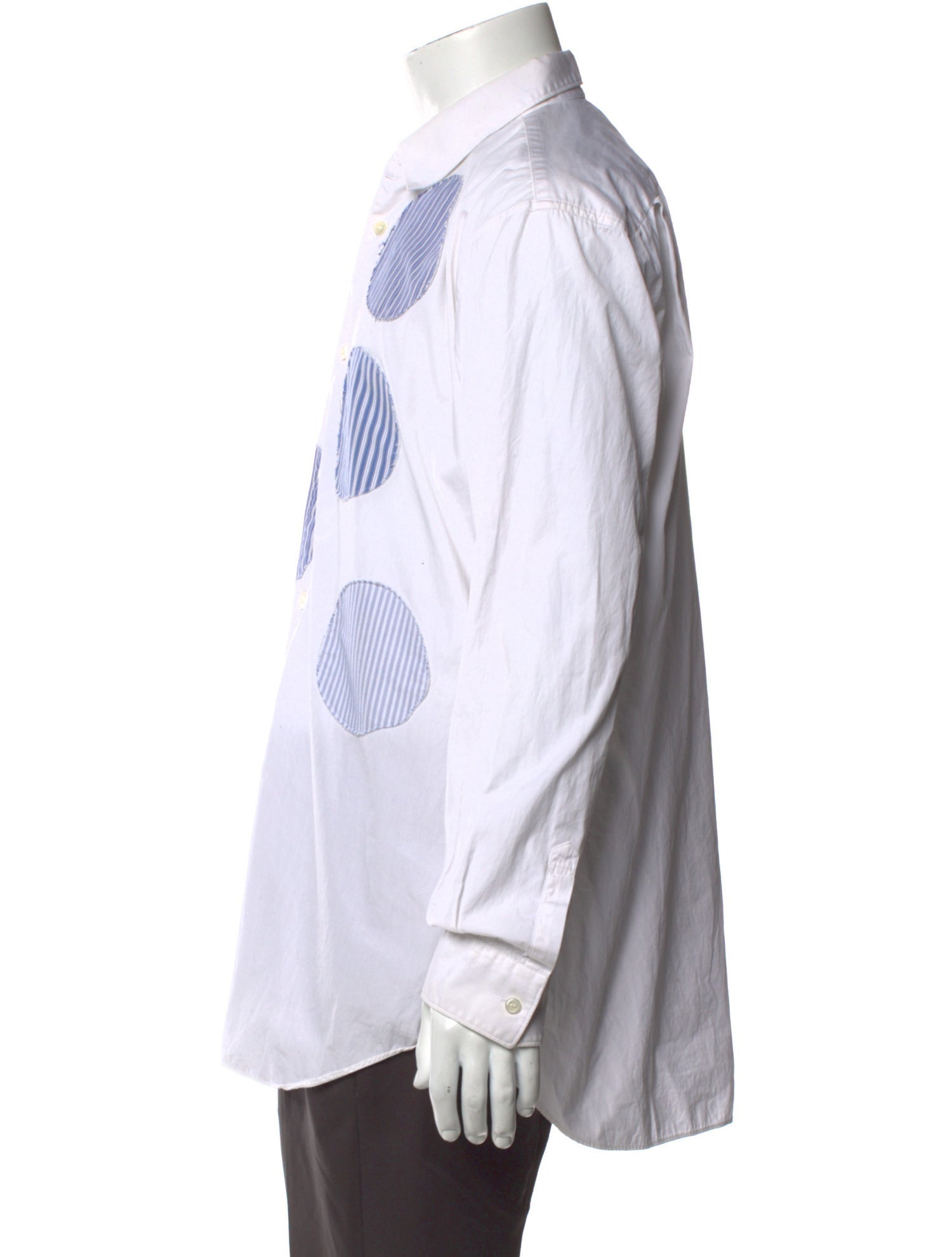 Comme des Garçons SHIRT Patterned Long Sleeve Shirt