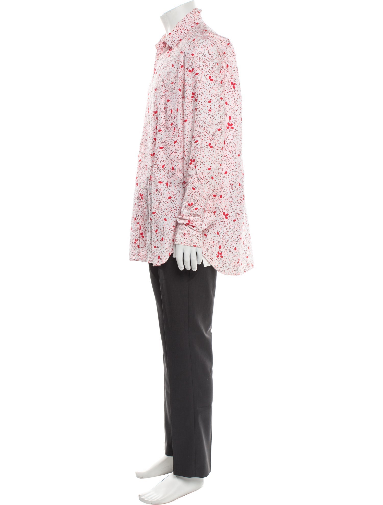 Comme des Garçons SHIRT Printed Long Sleeve Shirt