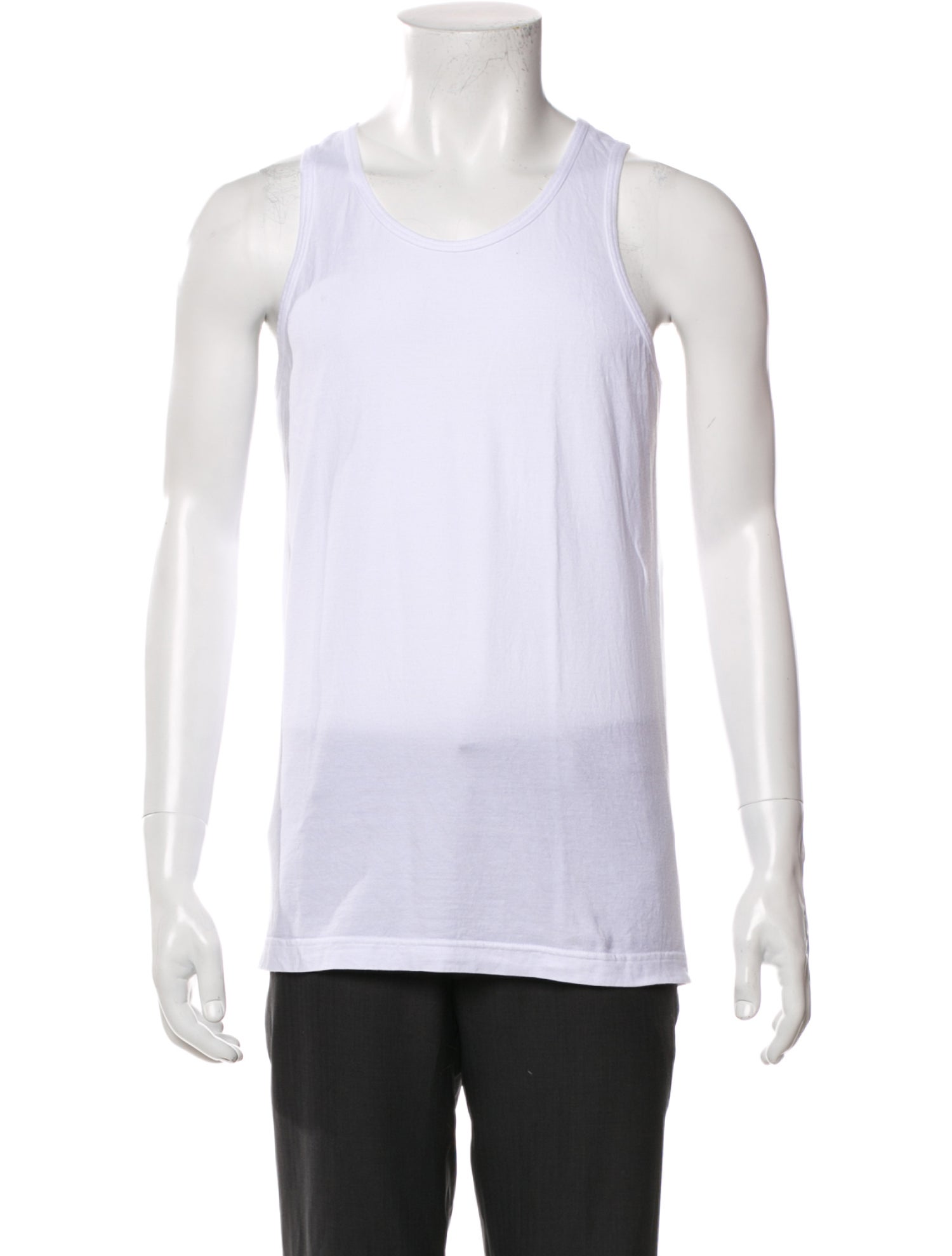 Comme des Garçons SHIRT Scoop Neck Sleeveless T-Shirt