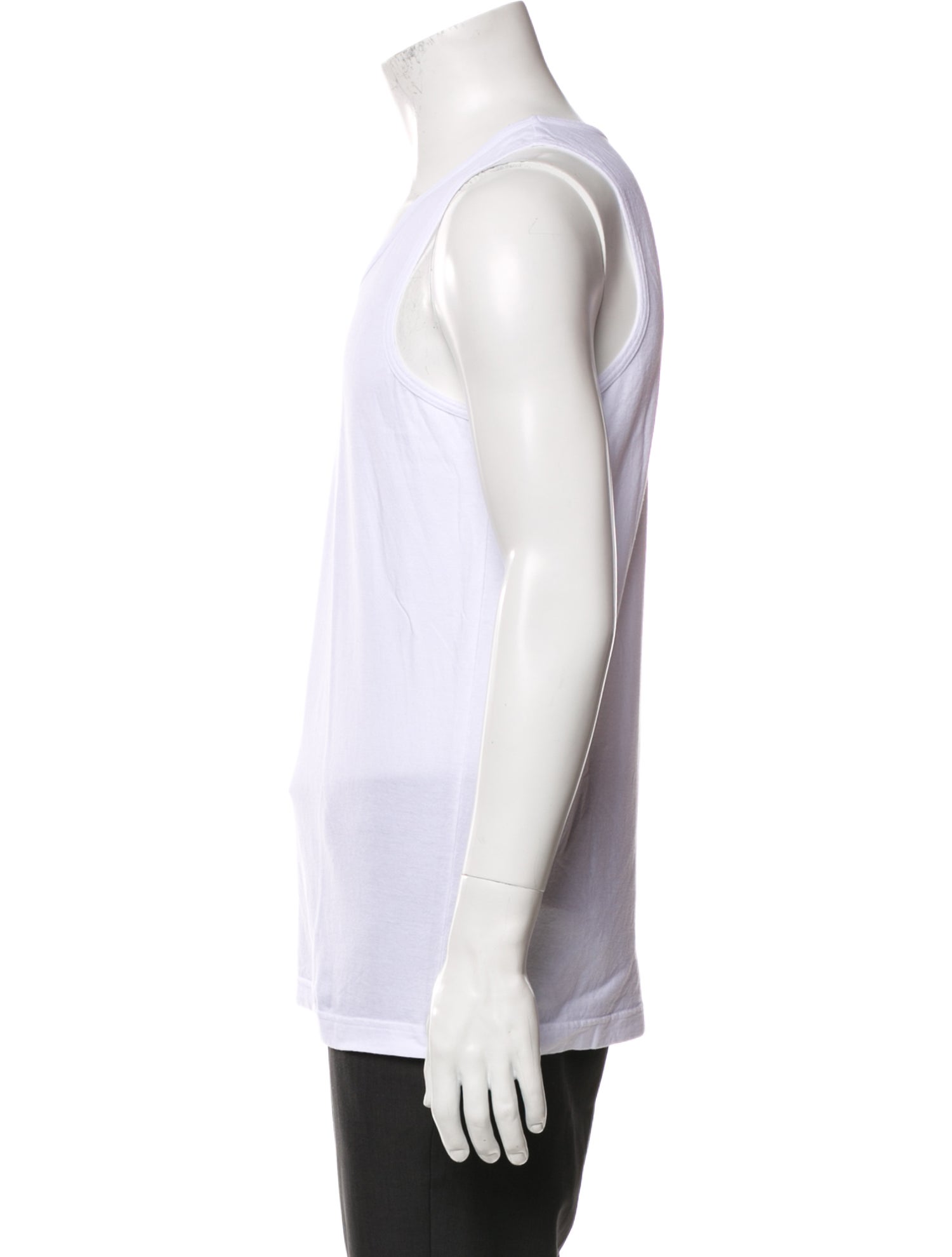 Comme des Garçons SHIRT Scoop Neck Sleeveless T-Shirt