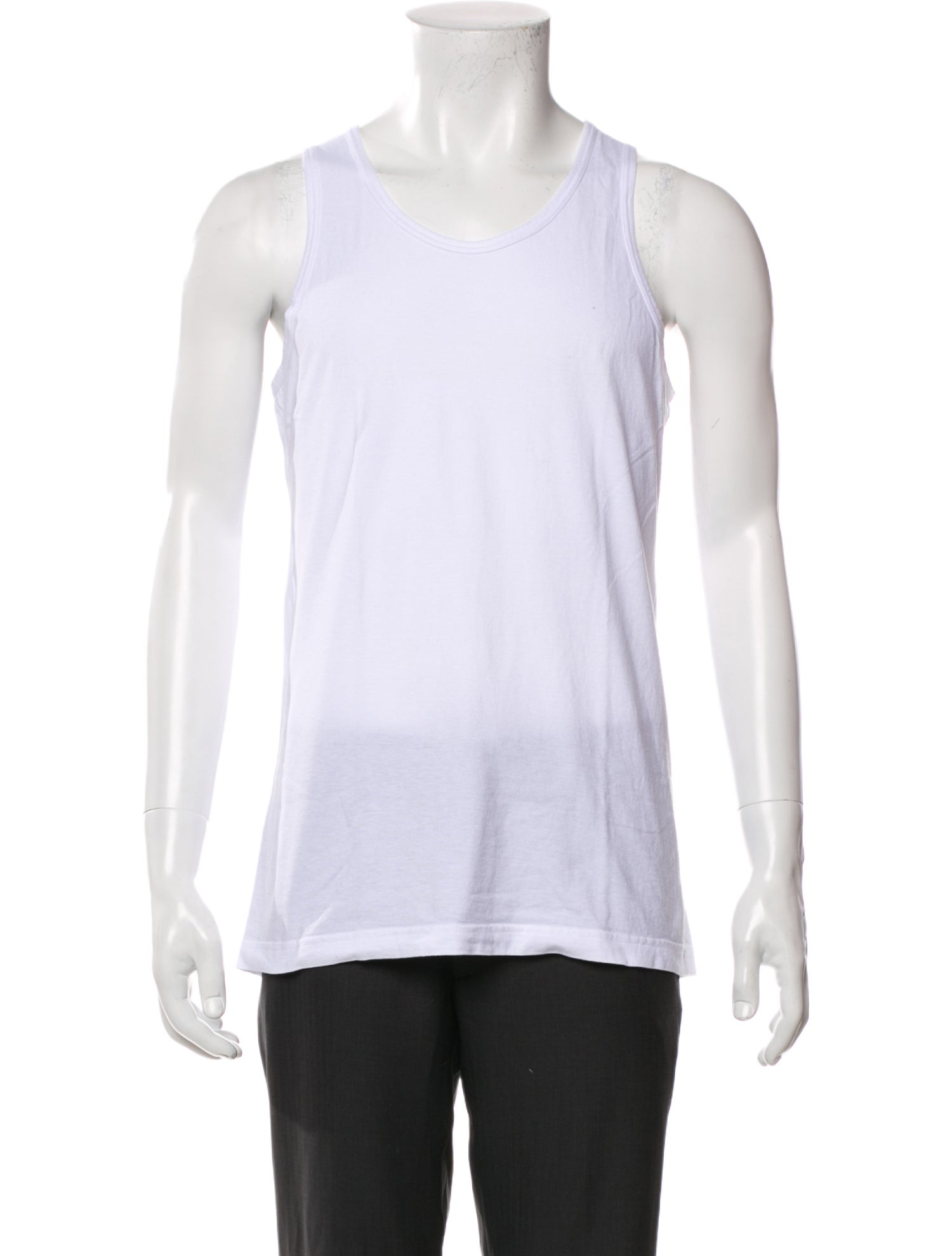 Comme des Garçons SHIRT Scoop Neck Sleeveless T-Shirt