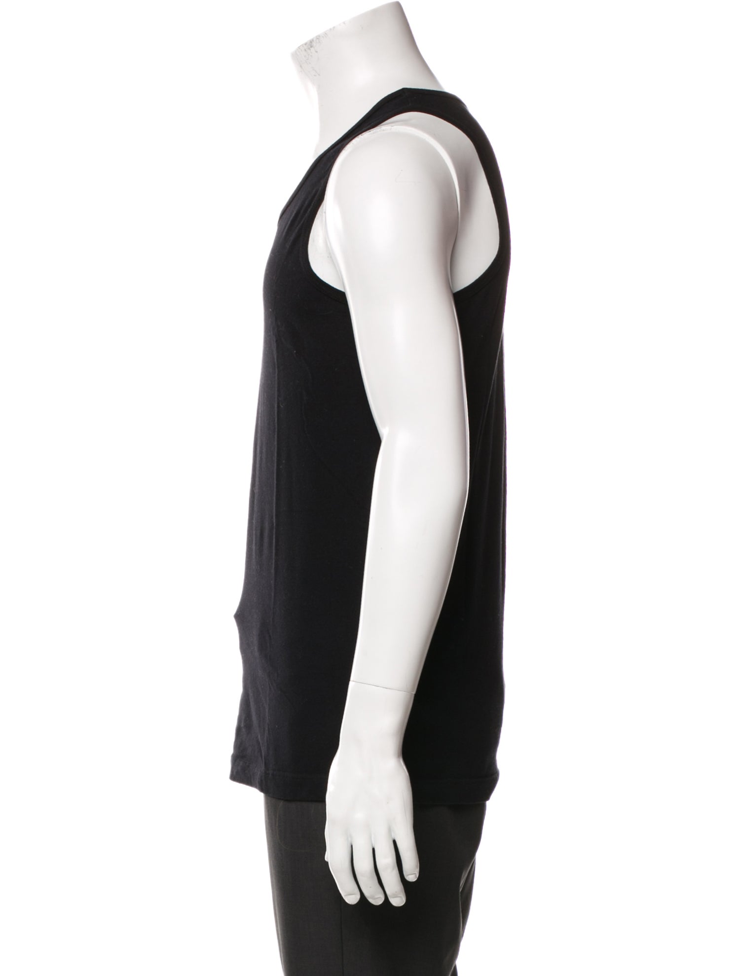 Comme des Garçons SHIRT Scoop Neck Sleeveless T-Shirt