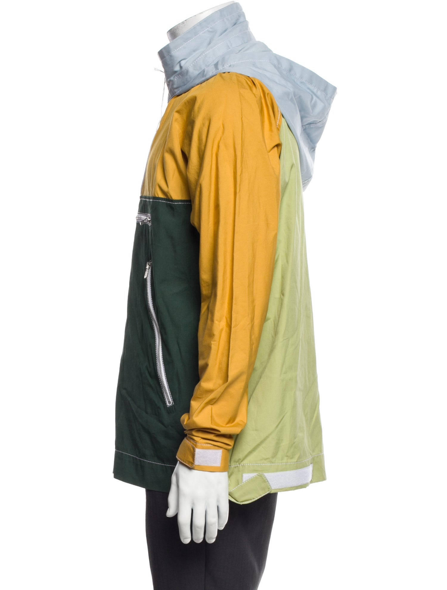 Comme des Garçons SHIRT Colorblock Pattern Windbreaker