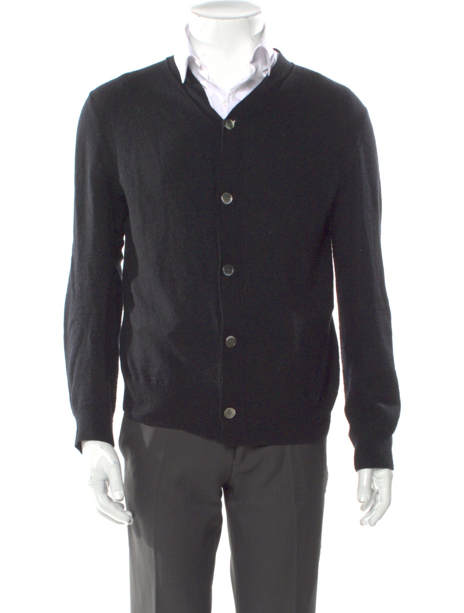 Comme des Garçons SHIRT Wool V-Neck Cardigan