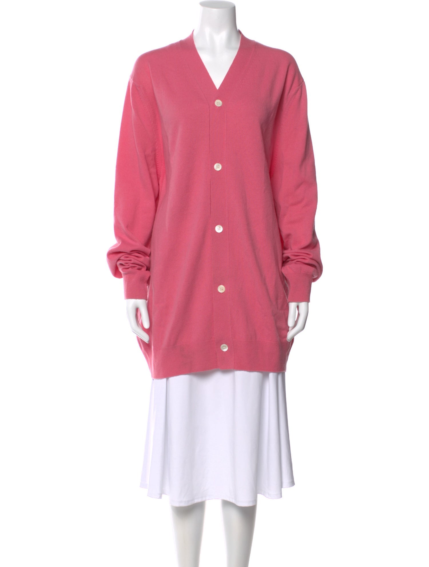 Comme des Garçons SHIRT Wool V-Neck Sweater