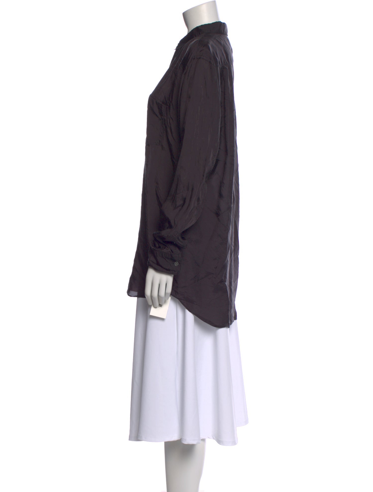 Comme des Garçons SHIRT Long Sleeve Button-Up Top