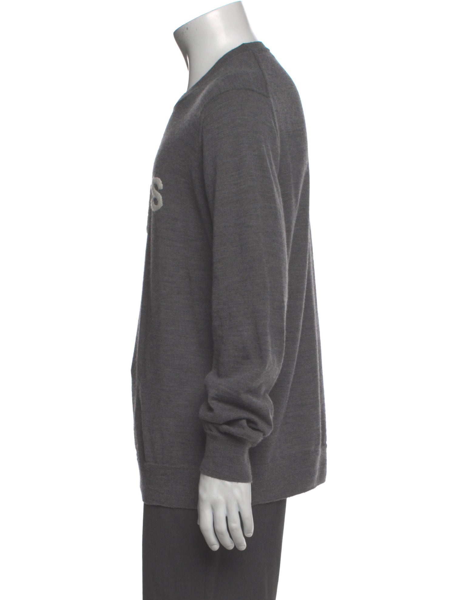 Comme des Garçons SHIRT Wool Graphic Print Pullover