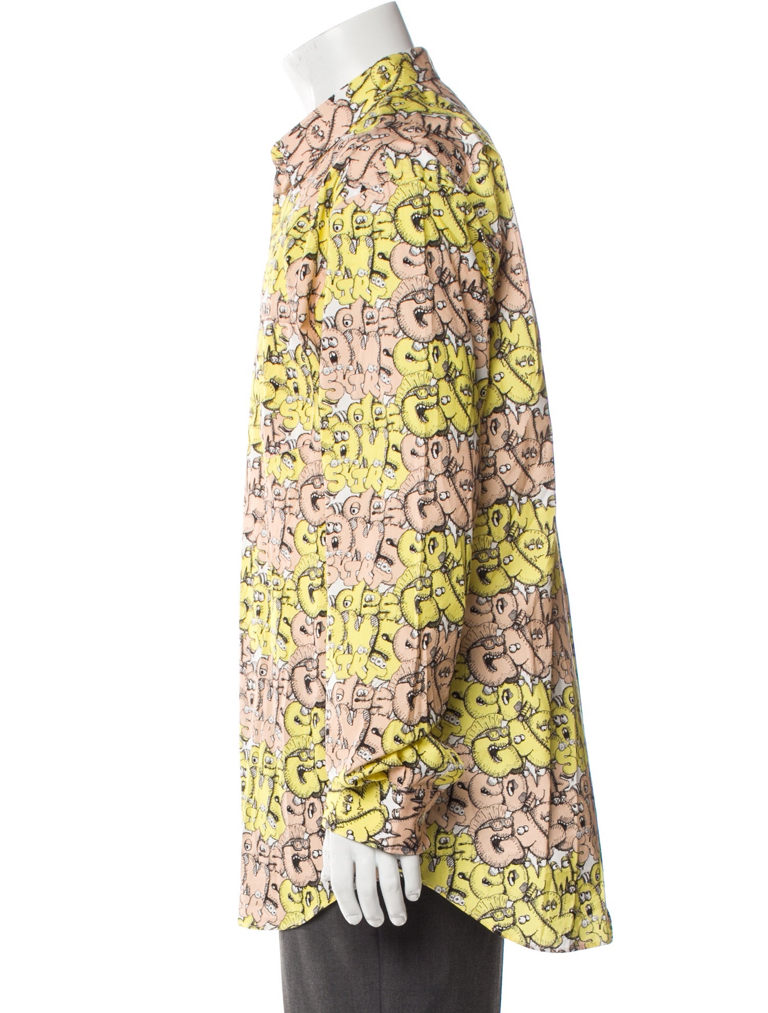 Comme des Garçons SHIRT Printed Long Sleeve Shirt