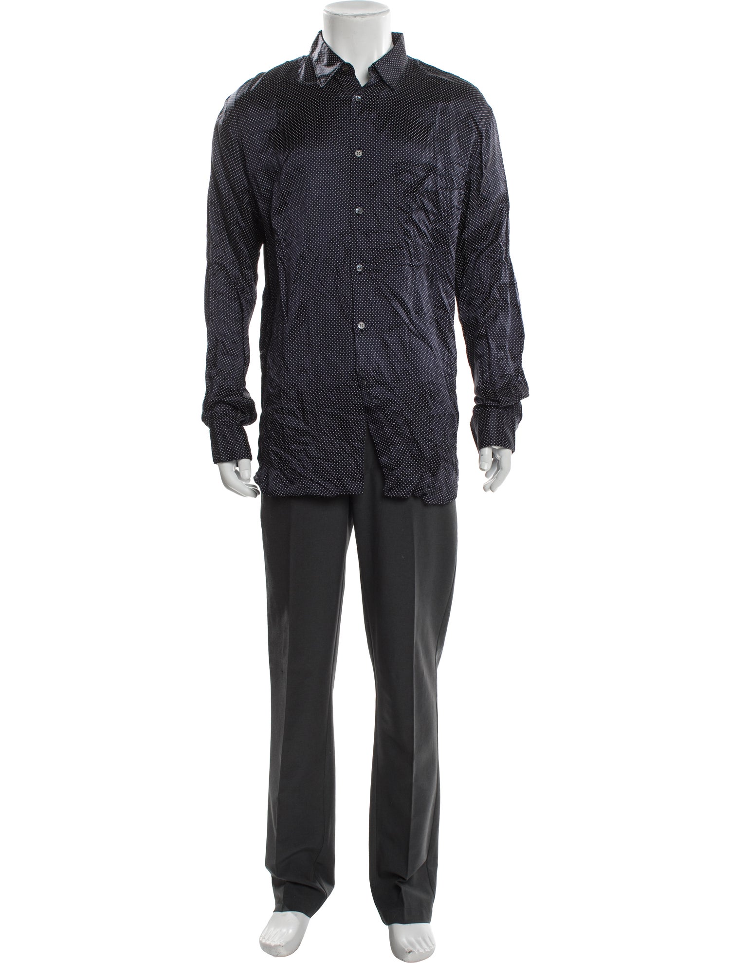 Comme des Garçons SHIRT Striped Long Sleeve Shirt