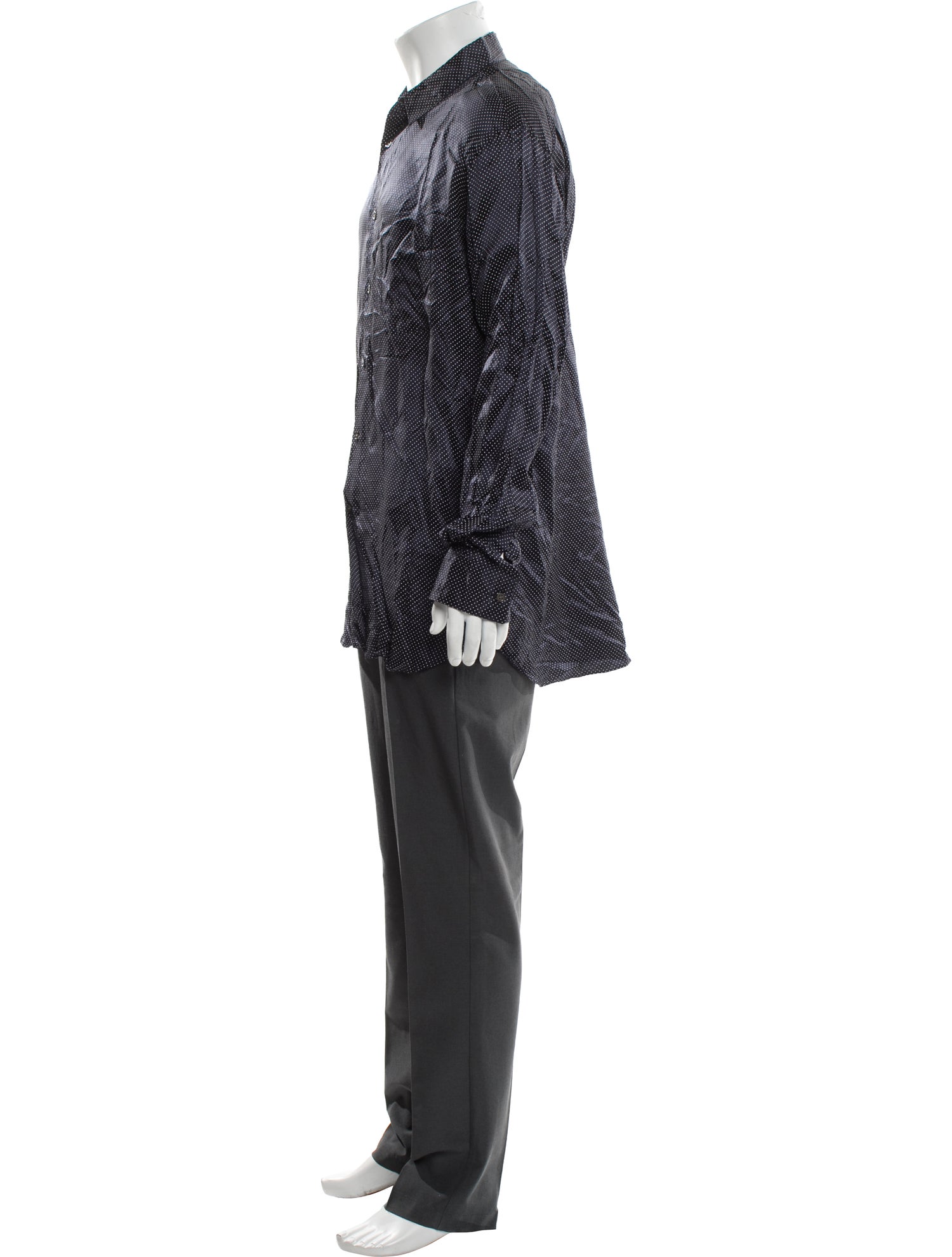 Comme des Garçons SHIRT Striped Long Sleeve Shirt