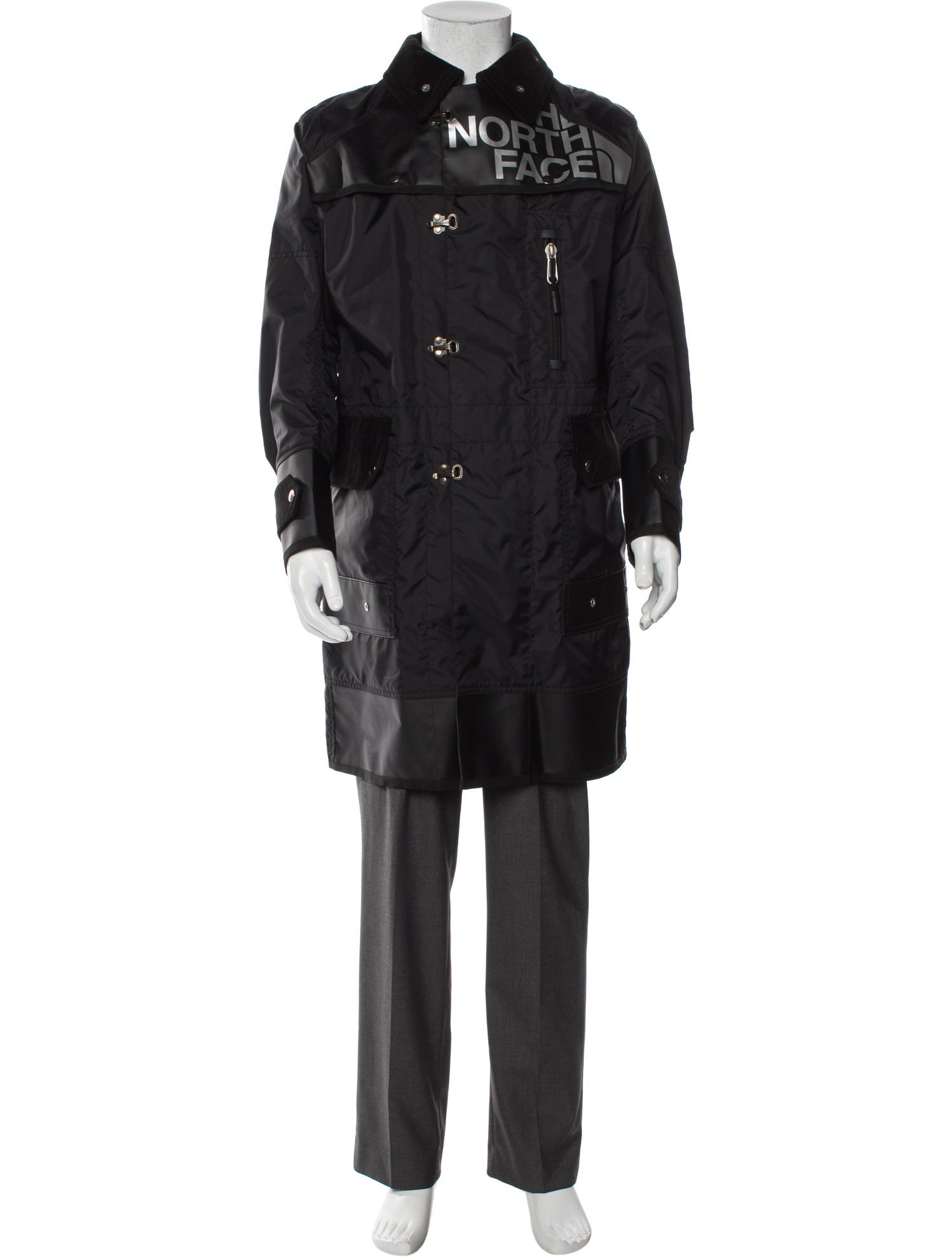Vetements Global Warming Oversize Parka - Black Outerwear