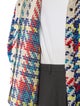 COÛT DE LA LIBERTÉ Wool Tweed Pattern Windbreaker