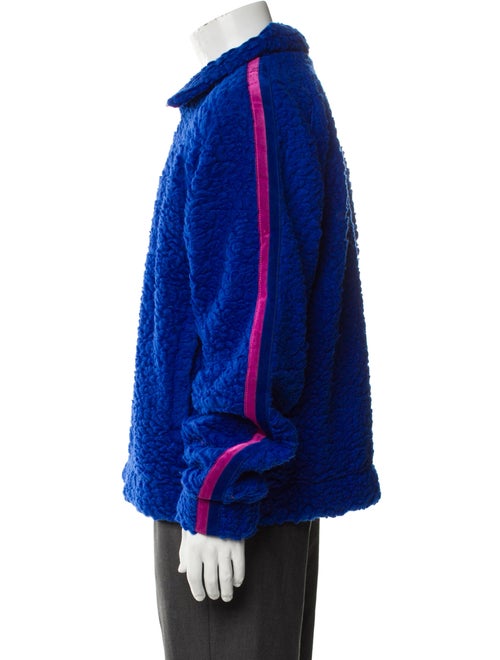 COÛT DE LA LIBERTÉ Wool Plaid Print Denim Jacket