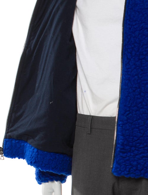 COÛT DE LA LIBERTÉ Wool Plaid Print Denim Jacket