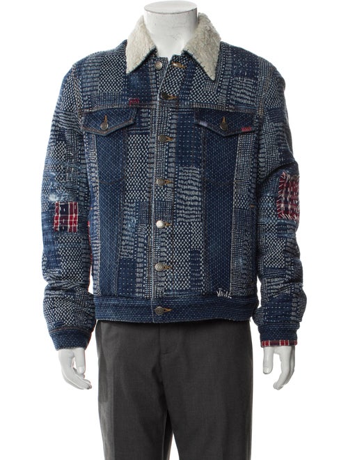 COÛT DE LA LIBERTÉ Printed Denim Jacket