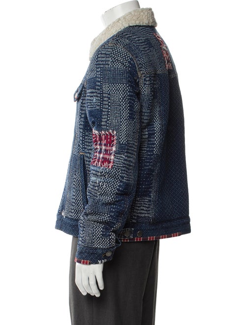 COÛT DE LA LIBERTÉ Printed Denim Jacket