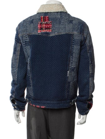 COÛT DE LA LIBERTÉ Printed Denim Jacket