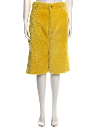 COÛT DE LA LIBERTÉ Lambskin Jogger Shorts