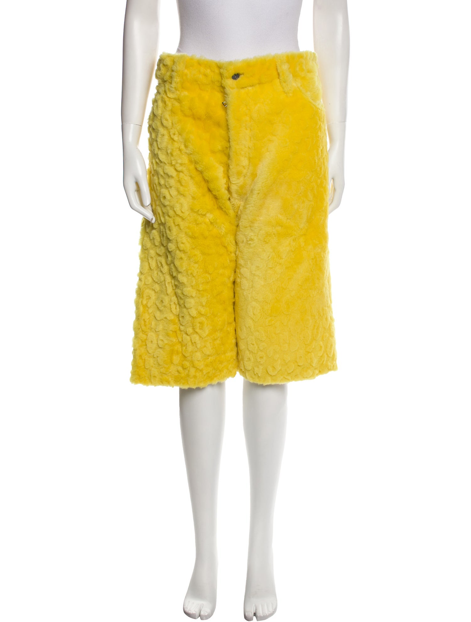 COÛT DE LA LIBERTÉ Lambskin Jogger Shorts