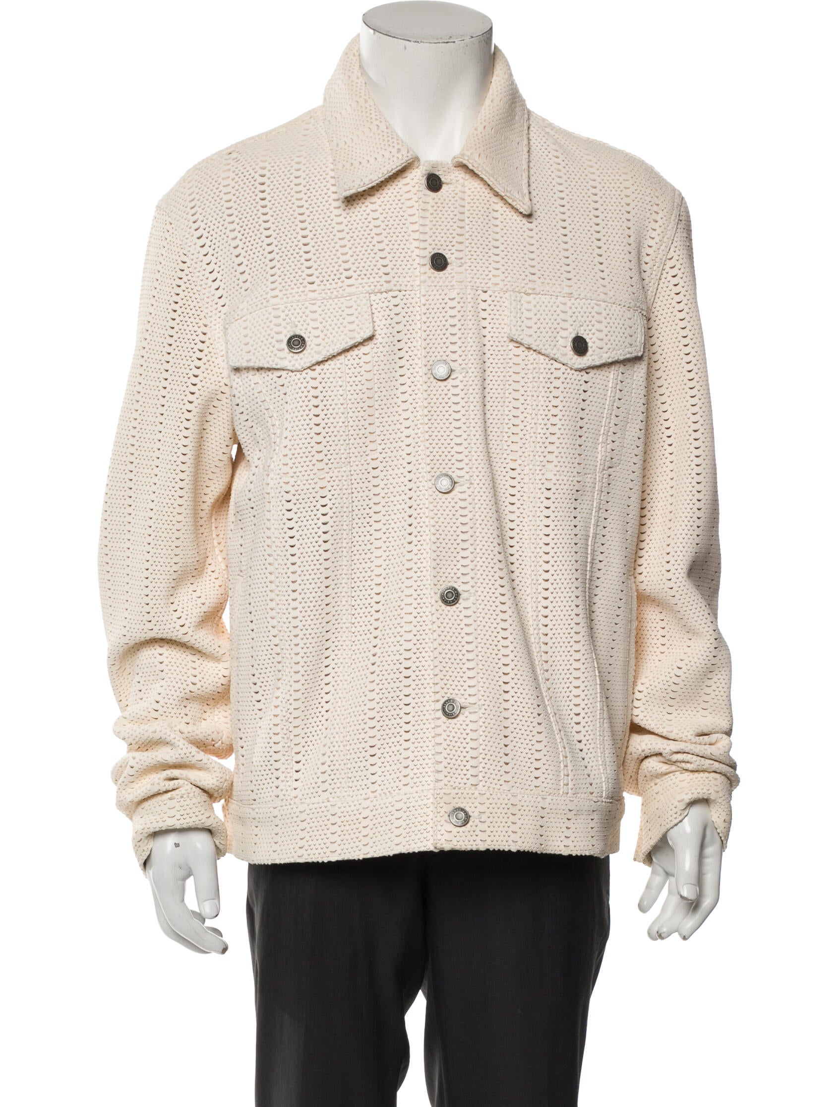 COÛT DE LA LIBERTÉ Lambskin Trucker Jacket