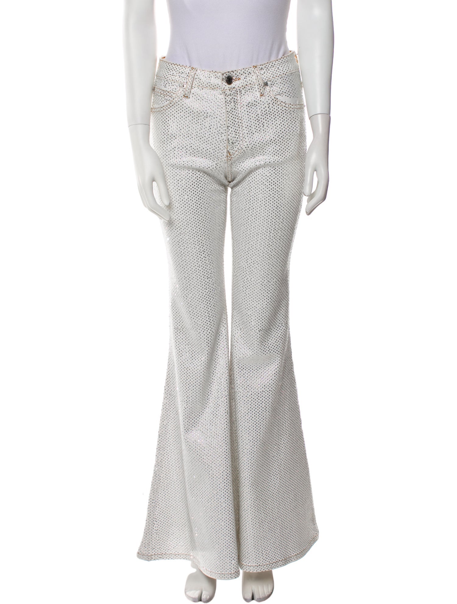 COÛT DE LA LIBERTÉ Mid-Rise Wide Leg Jeans