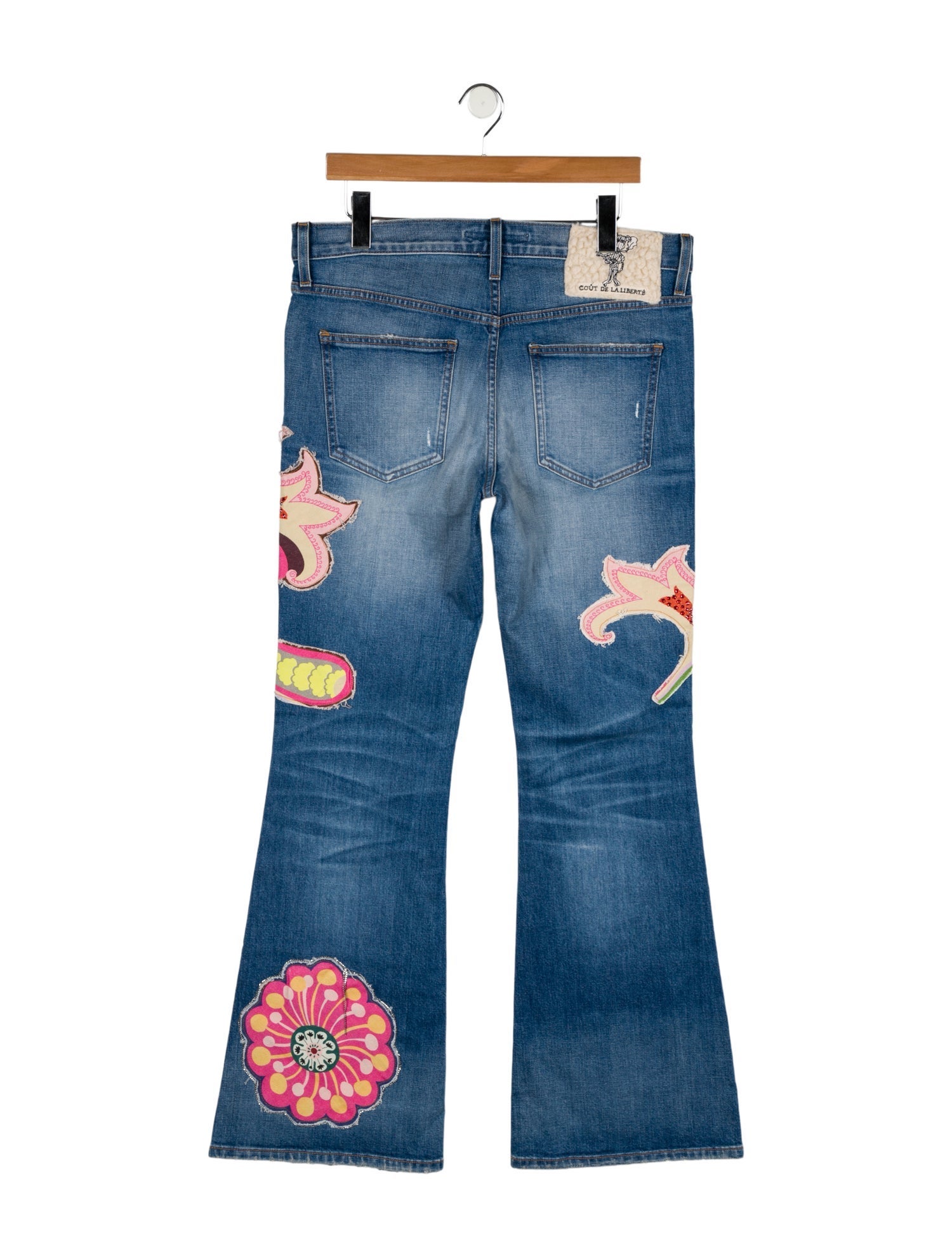 Louis Vuitton x Kim Jones Monogram Denim Straight-Leg Jeans