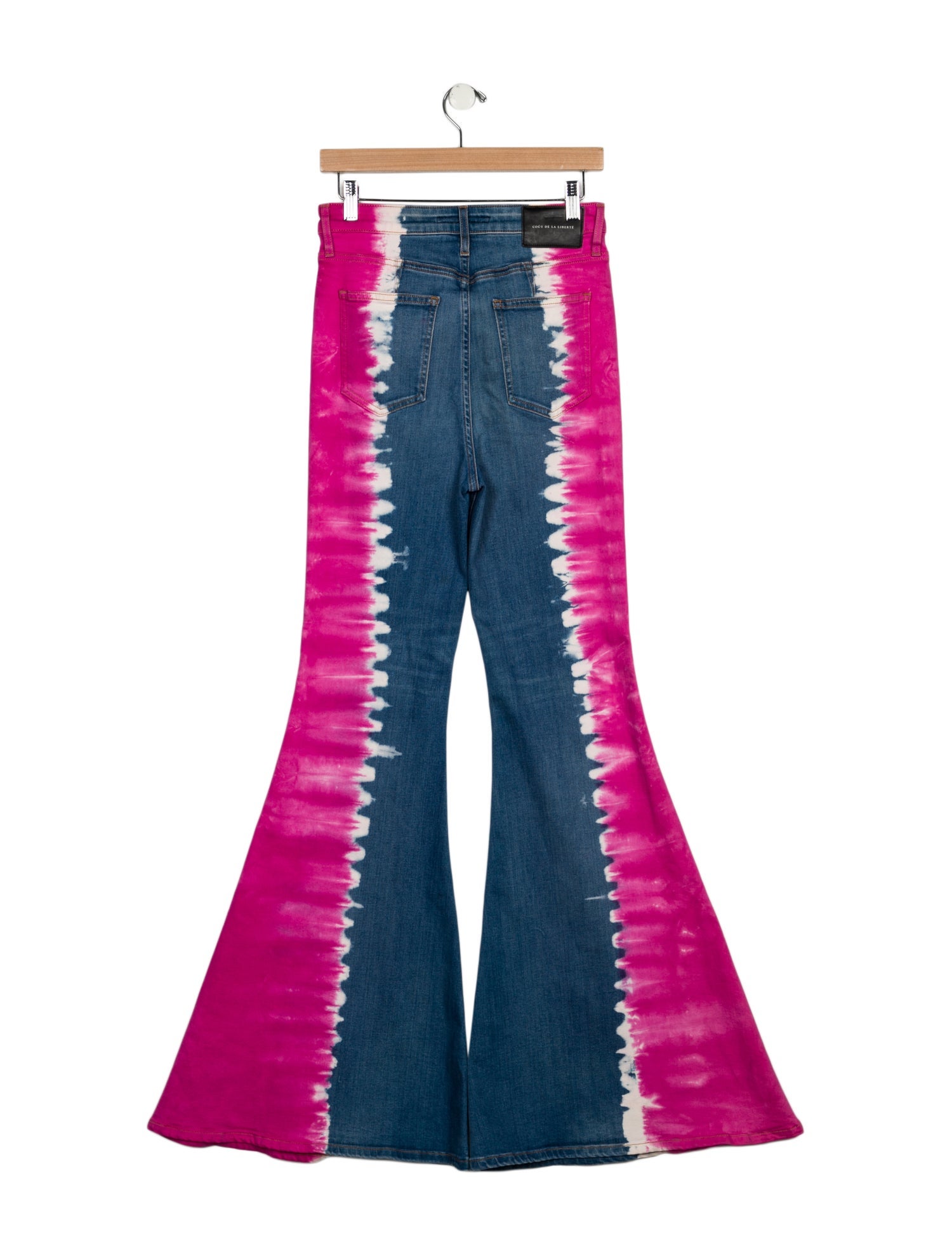 COÛT DE LA LIBERTÉ High-Rise Wide Leg Jeans