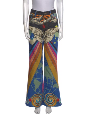 COÛT DE LA LIBERTÉ Mid-Rise Wide Leg Jeans