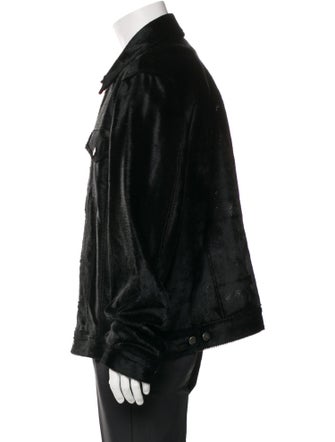 COÛT DE LA LIBERTÉ Lambskin Trucker Jacket