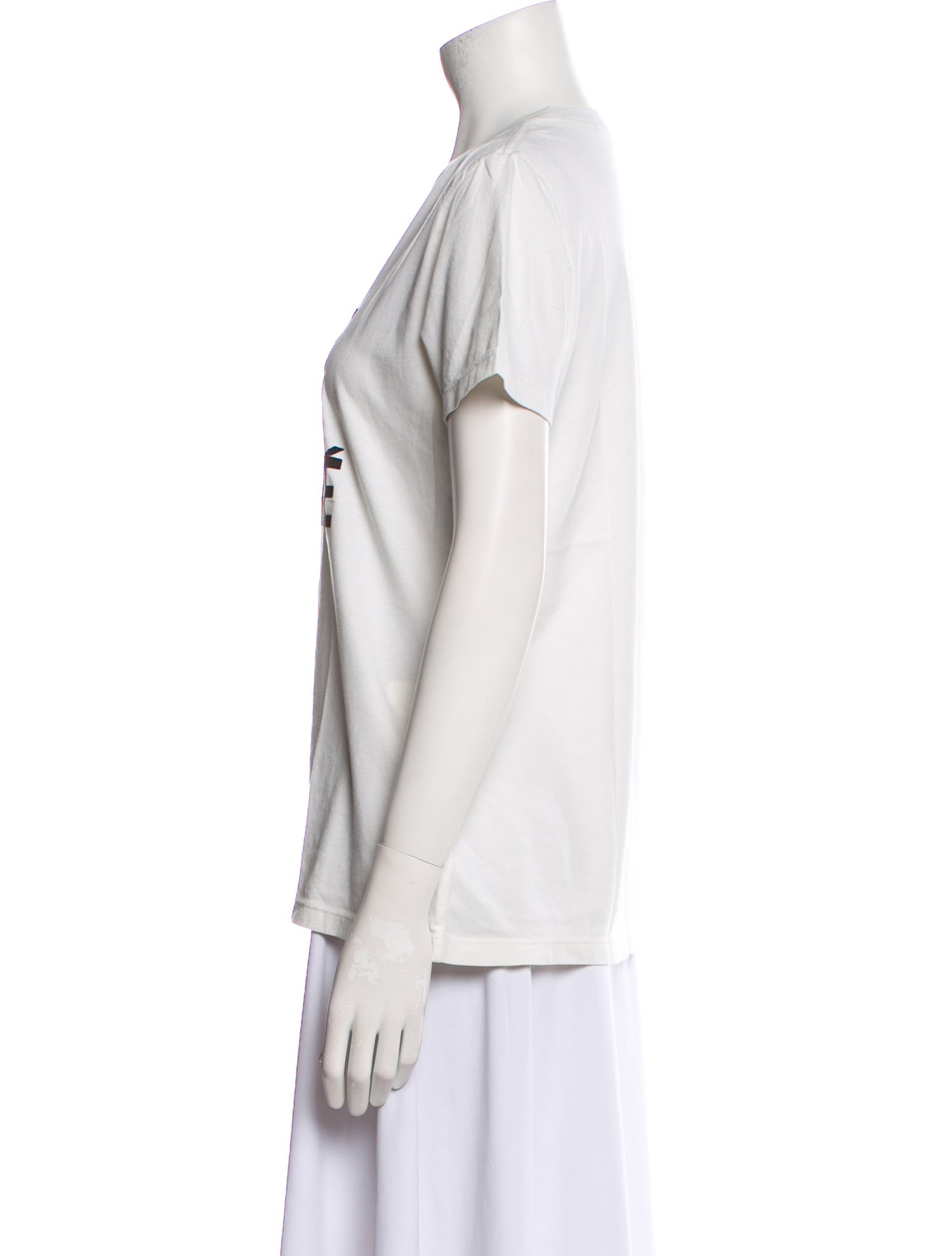 COÛT DE LA LIBERTÉ Graphic Print Crew Neck T-Shirt