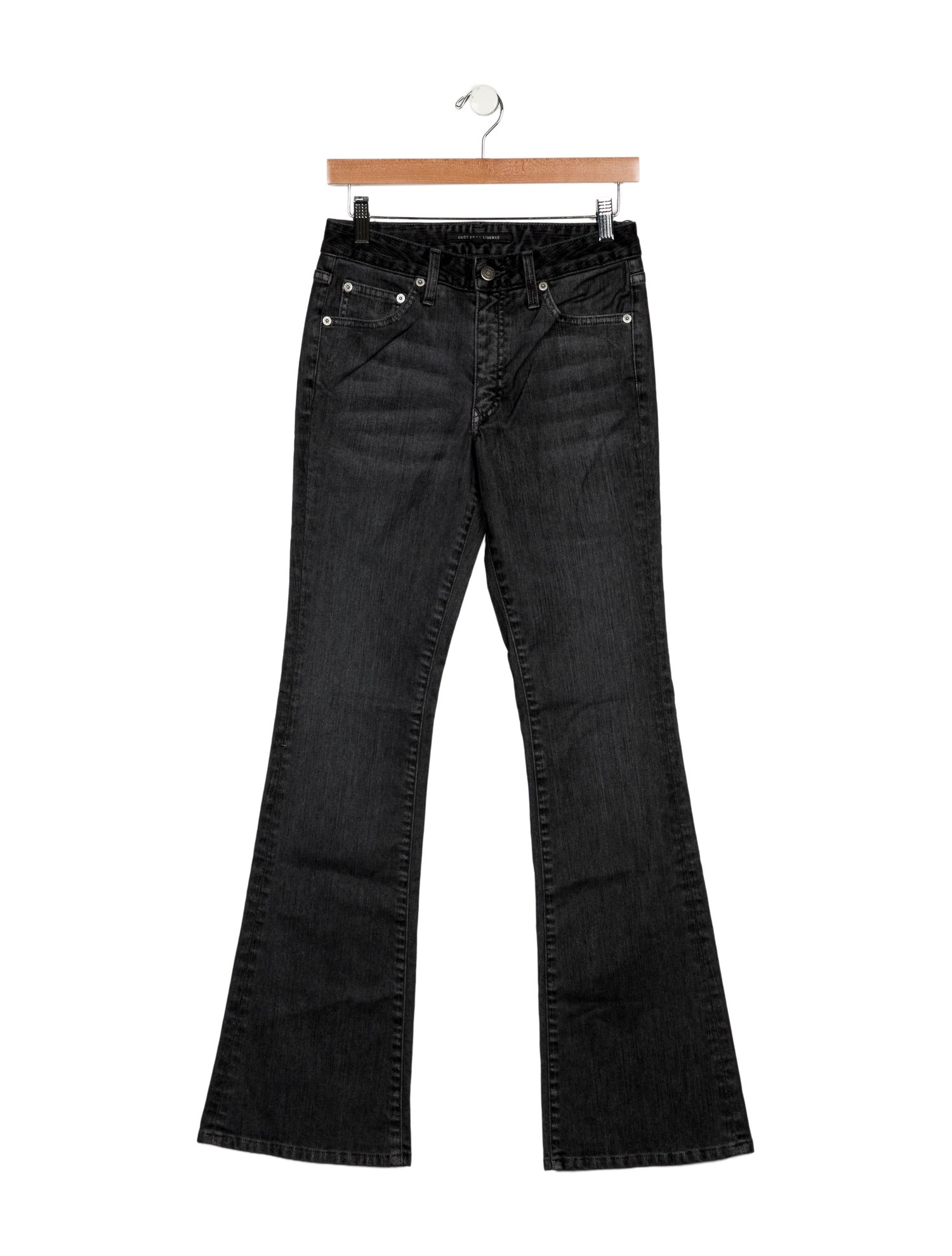 COÛT DE LA LIBERTÉ Mid-Rise Wide Leg Jeans