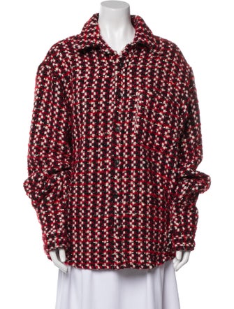 COÛT DE LA LIBERTÉ Wool Printed Coat