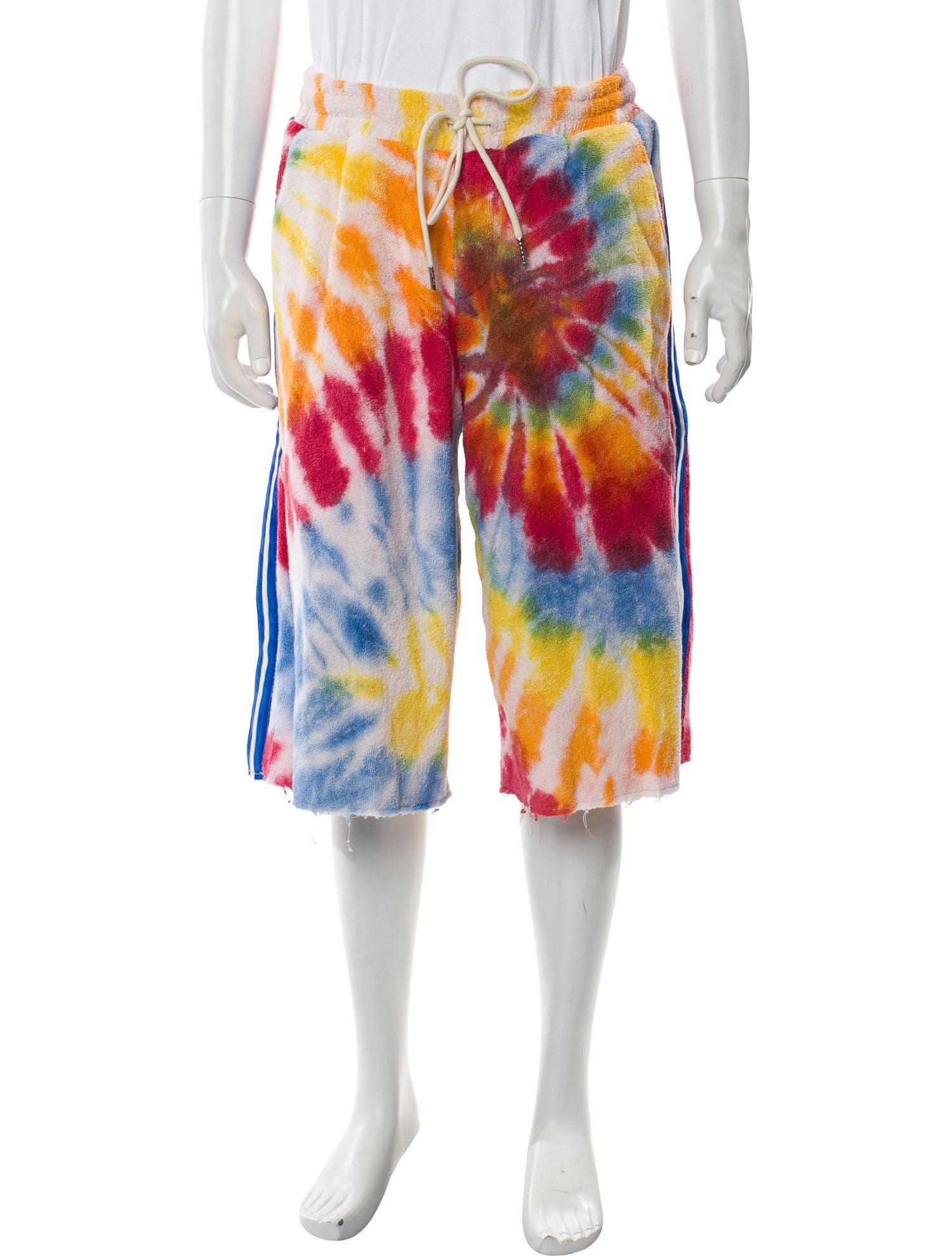 COÛT DE LA LIBERTÉ Tie-Dye Print Jogger Shorts w/ Tags