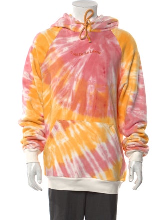 COÛT DE LA LIBERTÉ Tie-Dye Print Crew Neck Hoodie w/ Tags