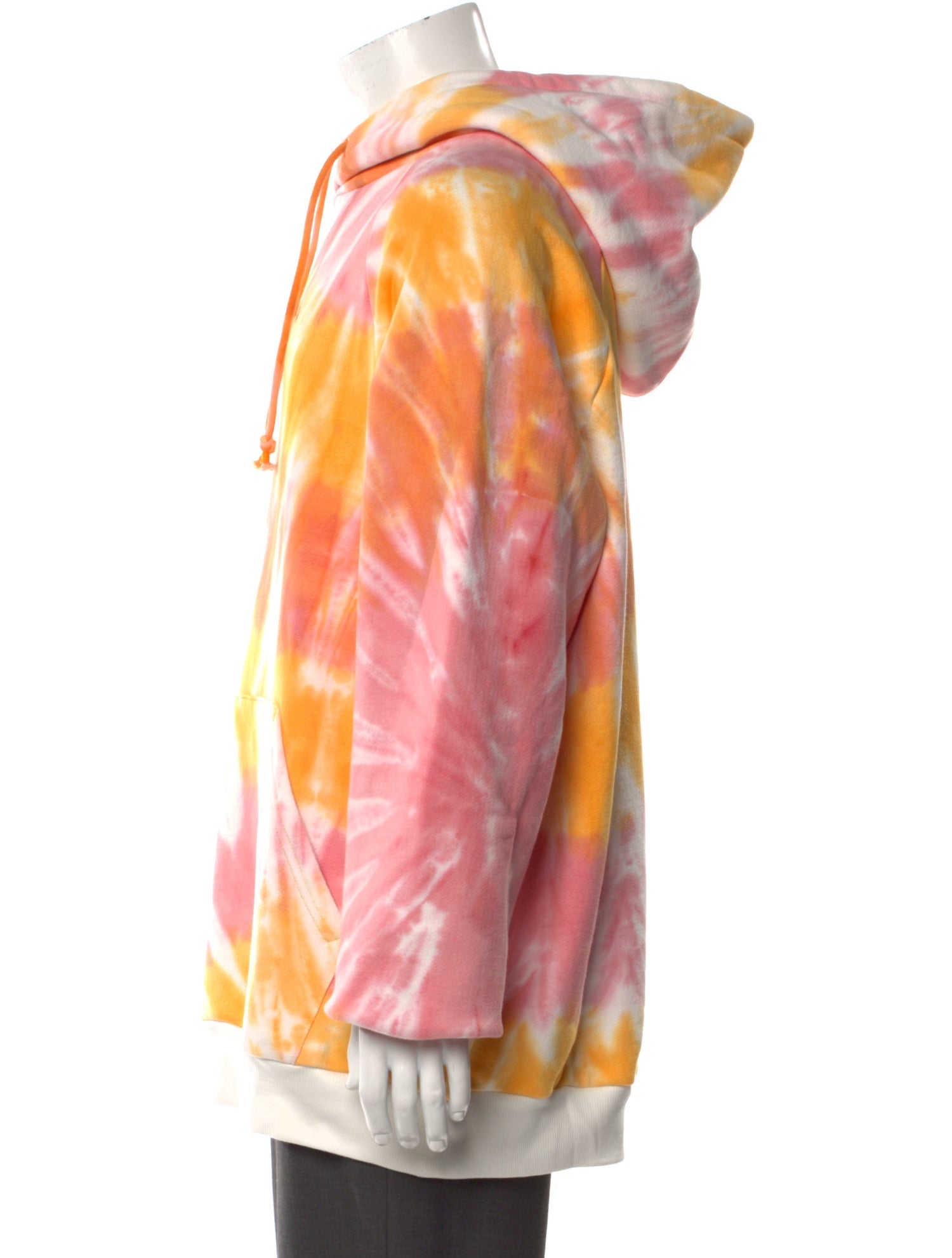 COÛT DE LA LIBERTÉ Tie-Dye Print Crew Neck Hoodie