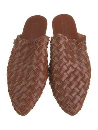 COÛT DE LA LIBERTÉ Leather Mules