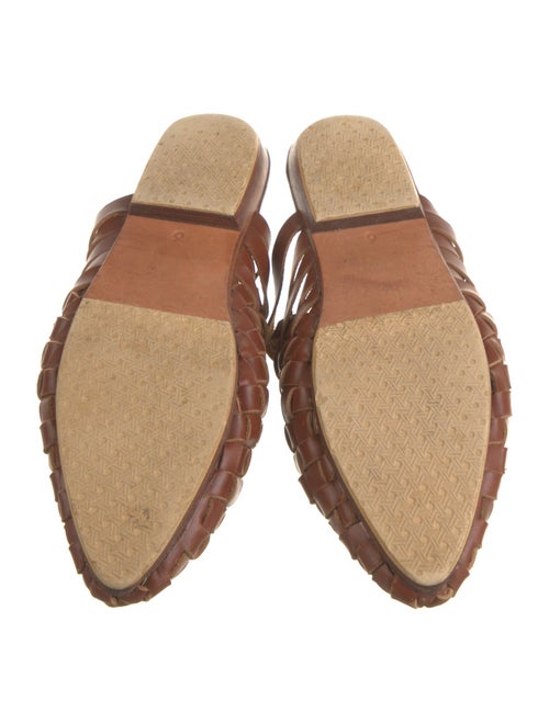 COÛT DE LA LIBERTÉ Leather Mules