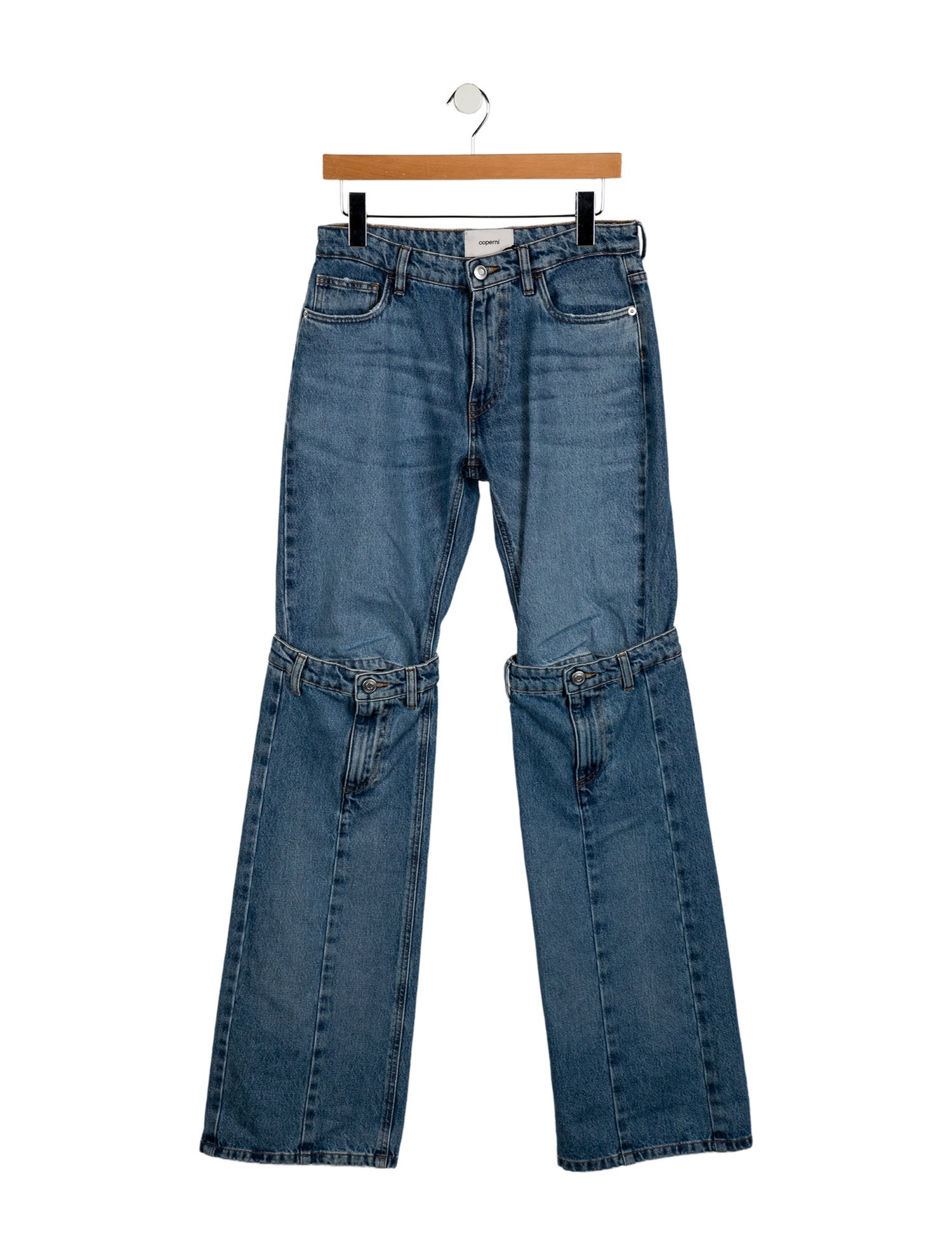 Coperni Mid-Rise Wide Leg Jeans w/ Tags