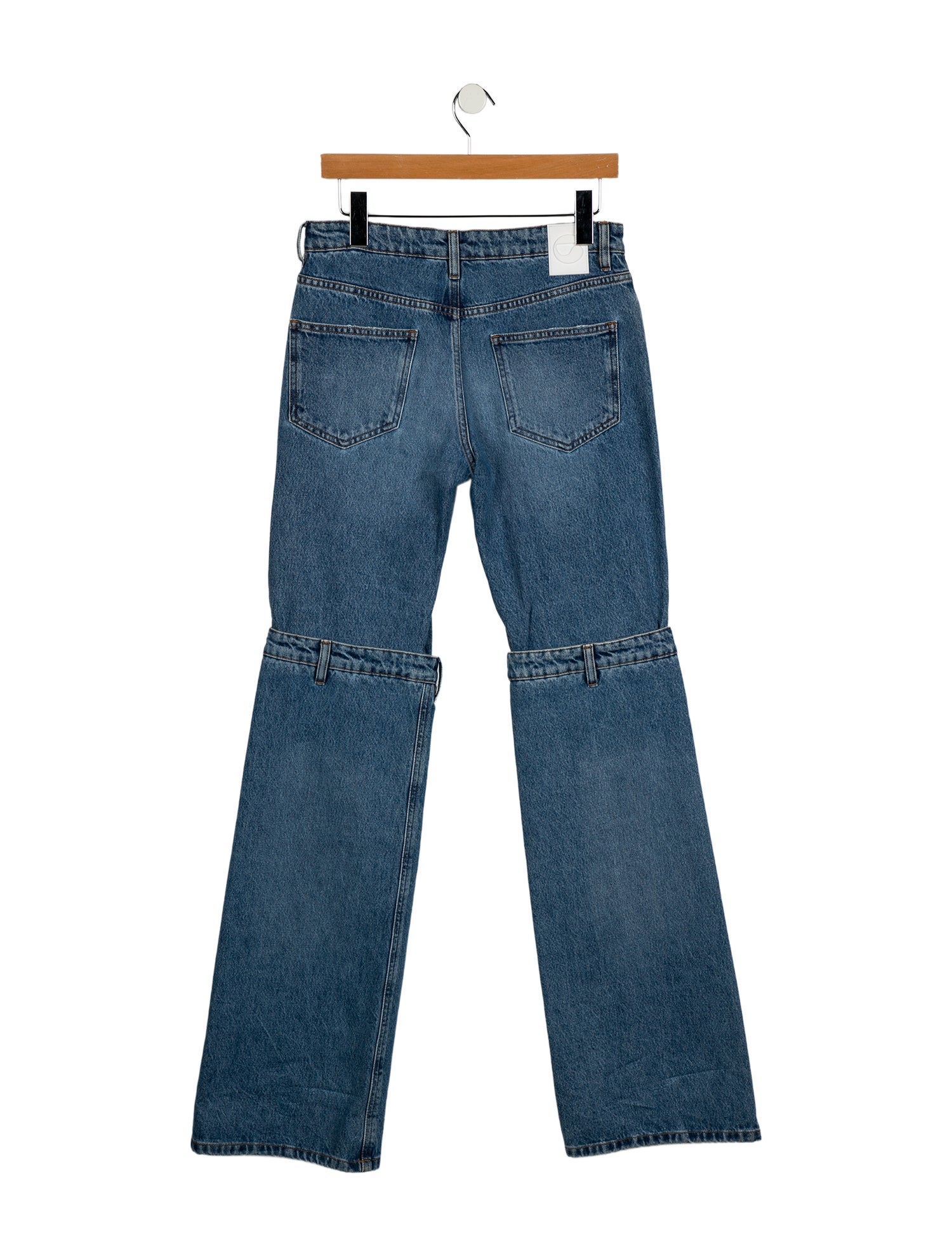 Coperni Mid-Rise Wide Leg Jeans w/ Tags