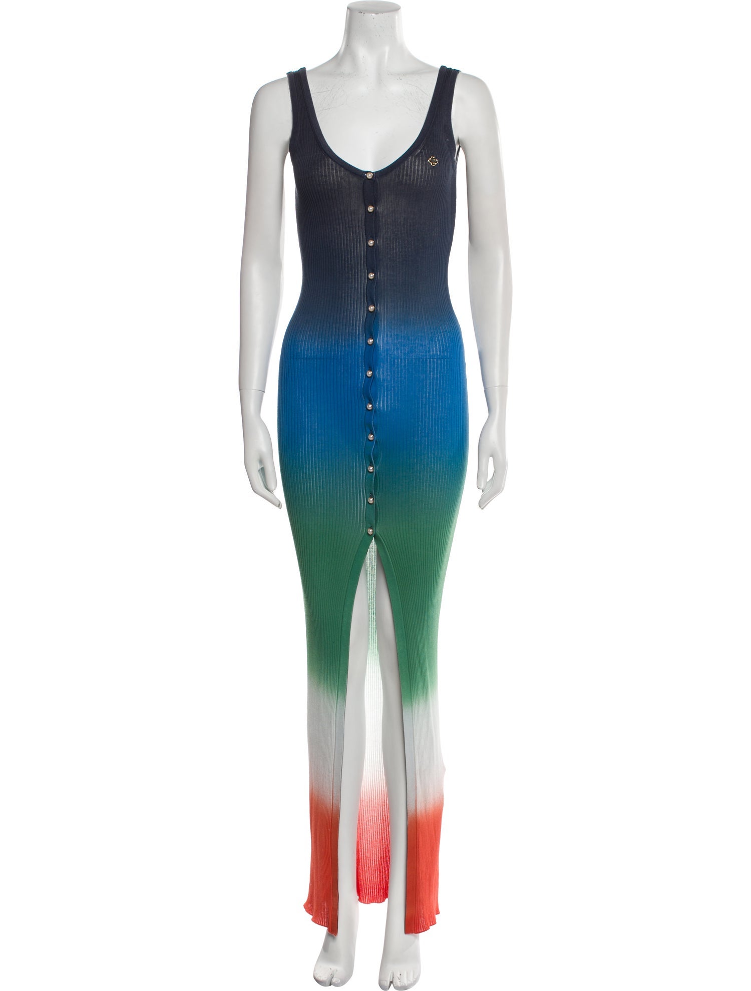 COÛT DE LA LIBERTÉ Printed Long Dress w/ Tags