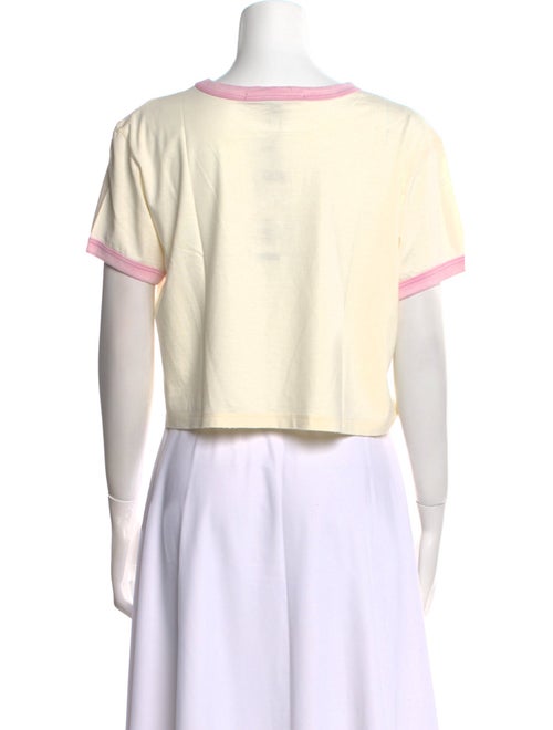 COÛT DE LA LIBERTÉ Graphic Print Crew Neck T-Shirt