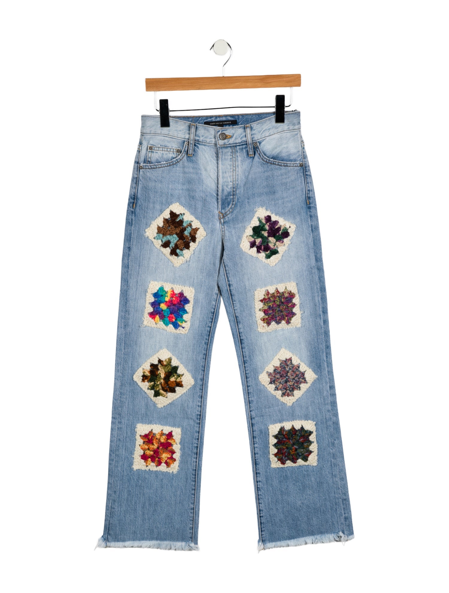 COÛT DE LA LIBERTÉ Mid-Rise Wide Leg Jeans w/ Tags