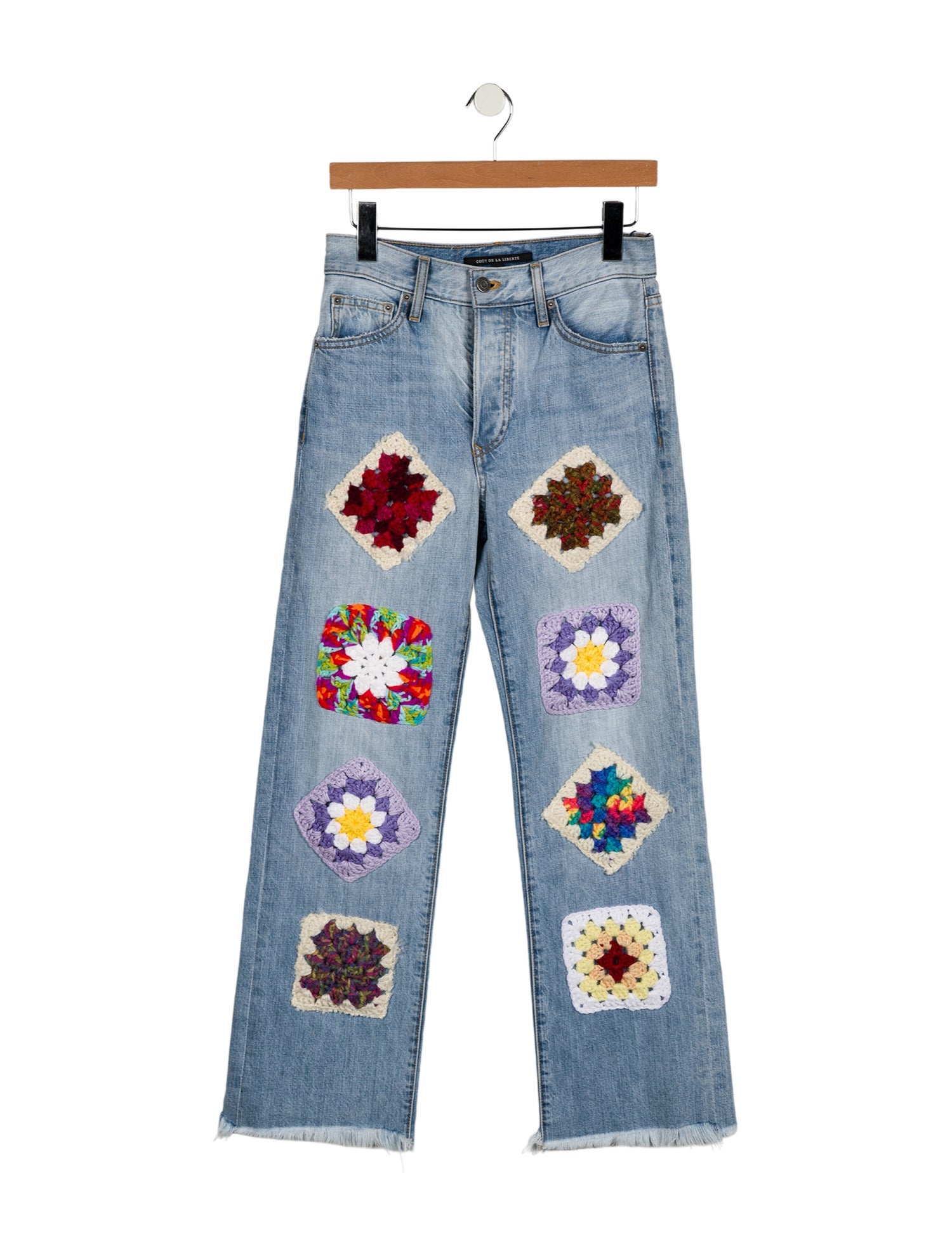 COÛT DE LA LIBERTÉ Mid-Rise Wide Leg Jeans w/ Tags