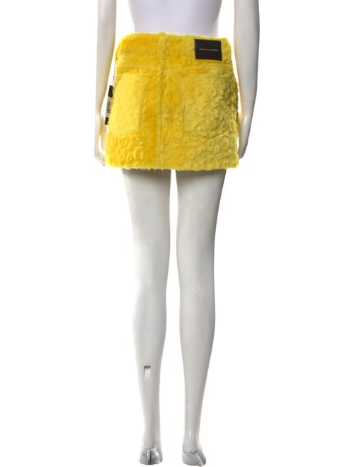 COÛT DE LA LIBERTÉ Lambskin Mini Skirt