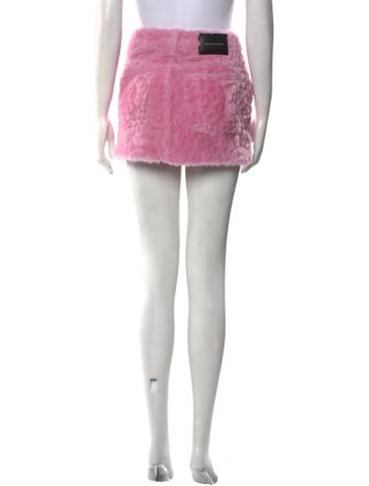 COÛT DE LA LIBERTÉ Lambskin Mini Skirt