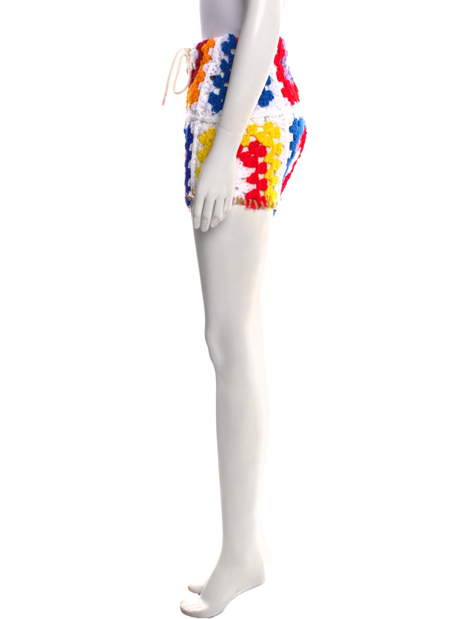 COÛT DE LA LIBERTÉ Lace Pattern Mini Shorts w/ Tags