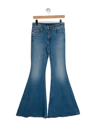 COÛT DE LA LIBERTÉ Mid-Rise Wide Leg Jeans