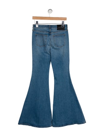 COÛT DE LA LIBERTÉ Mid-Rise Wide Leg Jeans