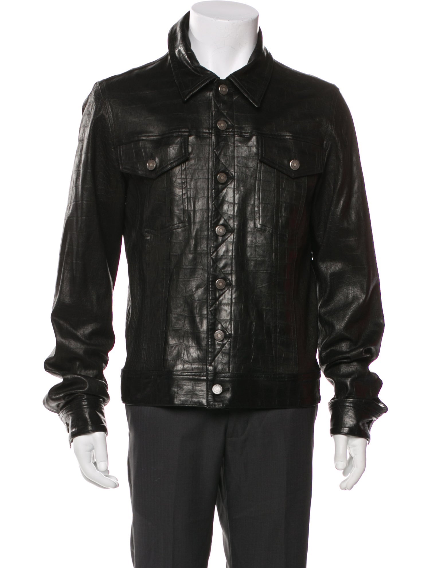 COÛT DE LA LIBERTÉ Lambskin Trucker Jacket